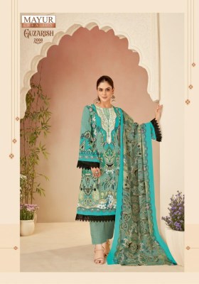 Guzarish vol 2 by Mayur exclusive fancy unstitched cotton dress material catalogue at amaviexpo salwar kameez catalogs