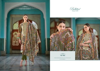 Guzarish vol 8 by Belliza pure cotton digital printed unstitched salwar suit catalogue at low rate salwar kameez catalogs