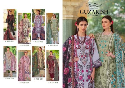 Guzarish vol 8 by Belliza pure cotton digital printed unstitched salwar suit catalogue at low rate salwar kameez catalogs