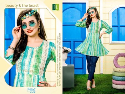 H Dot By Hirwa Shefali Vol 2 Western Short top collection kurtis catalogs