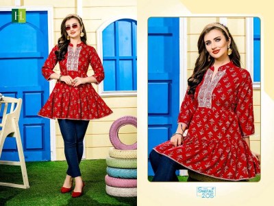 H Dot By Hirwa Shefali Vol 2 Western Short top collection kurtis catalogs