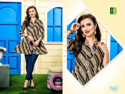 H Dot By Hirwa Shefali Vol 2 Western Short top collection kurtis catalogs