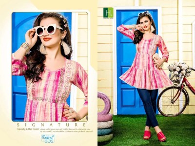 H Dot By Hirwa Shefali Vol 2 Western Short top collection kurtis catalogs