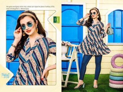 H Dot By Hirwa Shefali Vol 2 Western Short top collection kurtis catalogs