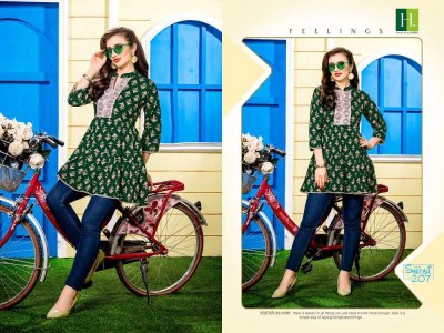 H Dot By Hirwa Shefali Vol 2 Western Short top collection kurtis catalogs