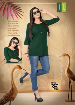 H Dot By Hirwa Show Off Vol 4  latest short top catalogue Amavi