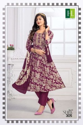 H Dot By Hirwa Suman Vol 3 Naira cut Kurti catalogue online reseller  kurtis catalogs