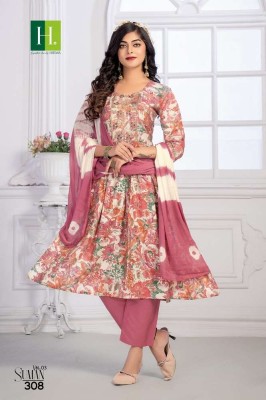 H Dot By Hirwa Suman Vol 3 Naira cut Kurti catalogue online reseller  kurtis catalogs