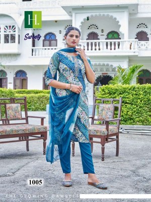 H Dot By Hirwa Sweety 3 piece Kurti Catalogue design wholesaler   kurtis catalogs