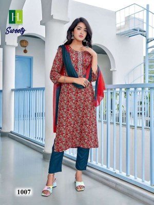 H Dot By Hirwa Sweety 3 piece Kurti Catalogue design wholesaler   kurtis catalogs