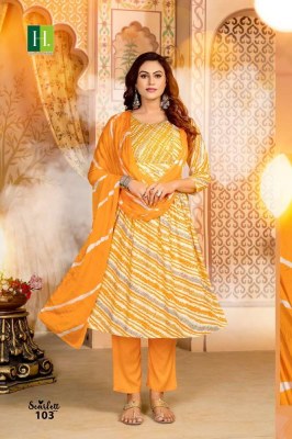 H dot by Hirwa Scarlett festive wear naira  Kurti pant dupatta set wholesale catalogue  kurtis catalogs