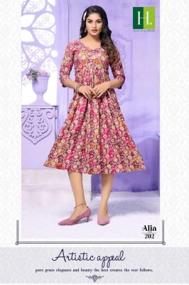 H dot by Hirwa presents Alia vol 2 latest Alia Cut wholesale Kurti catalogue   kurtis catalogs