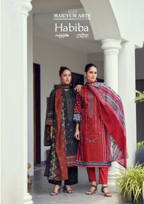 Habiba by Mariyum arts pure cambric cotton designer dress material collection Amavi