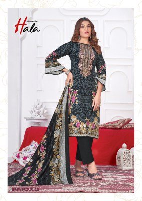 Hala Aayat Vol-03 Heavy Embroidery Cotton Dress Material Collection dress material catalogs