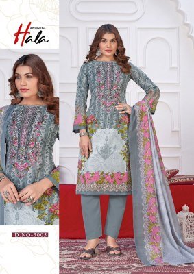 Hala Aayat Vol-03 Heavy Embroidery Cotton Dress Material Collection dress material catalogs