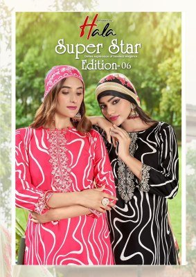 Hala Superstar Vol 06 Exclusive Festive Unstitched Suit with Digital Print And Mal Mal Dupatta Wholesale Amavi