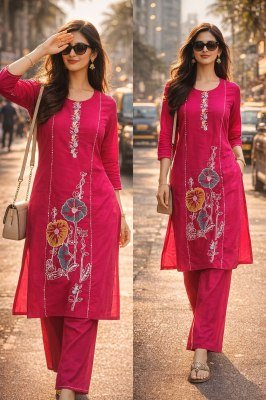 Handwork Daboo Cotton 2 Piece Set with Embroidery 