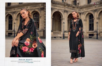 Haseena by Lily and lali embroidered exclusive kurti pant and dupatta catalogue at affordable rate readymade suit catalogs