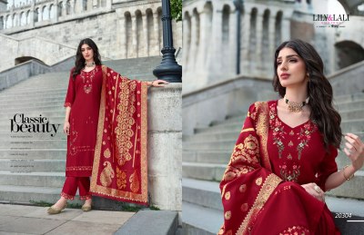 Hasmeena vol 3 by Lily and lali hand embroidered readymade suit catalogue at affordable rate readymade suit catalogs