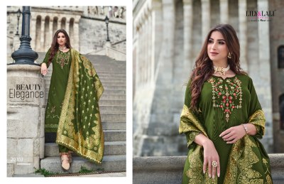 Hasmeena vol 3 by Lily and lali hand embroidered readymade suit catalogue at affordable rate readymade suit catalogs