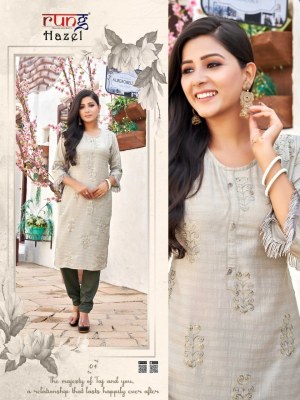 Hazel by rung Heavy reyon with embroidered kurti with pant catalogue at wholesale price kurtis catalogs