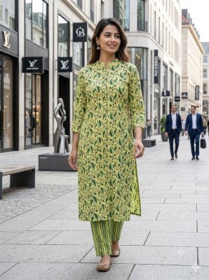 Heavy Cambric Cotton 60/60 Kurti Pant Set Size wise Combo Set