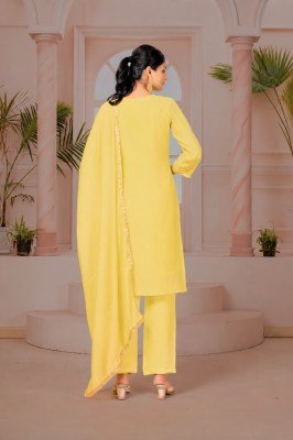 Heavy Mal Chanderi Kurti Pant with Hand Work & Mirror Work kurti pant with dupatta Catalogs