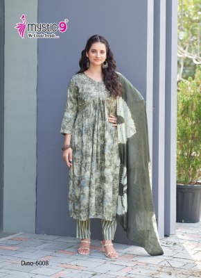 Heena vol 6 by Mystic 9 Premium Quality Capsule printed readymade suits with low rate readymade suit catalogs