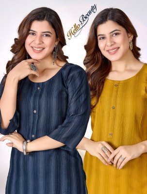 Hello Beauty Bombay Dobby Rayon Kurti wholesale catalogs