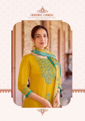 Heritage by Kadlee thread work designer readymade suit catalogue at affordable rate readymade suit catalogs
