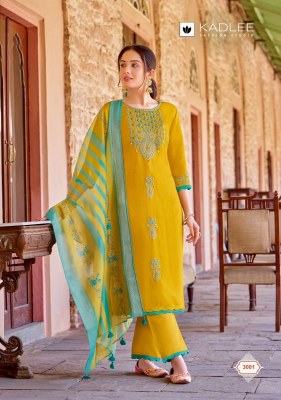 Heritage by Kadlee thread work designer readymade suit catalogue at affordable rate readymade suit catalogs