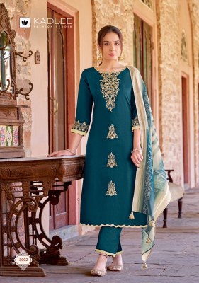 Heritage by Kadlee thread work designer readymade suit catalogue at affordable rate readymade suit catalogs