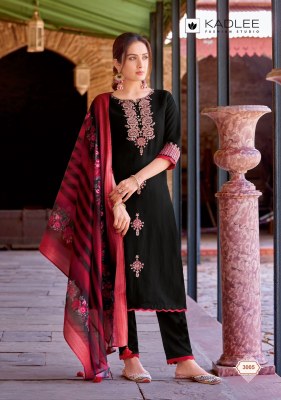 Heritage by Kadlee thread work designer readymade suit catalogue at affordable rate readymade suit catalogs