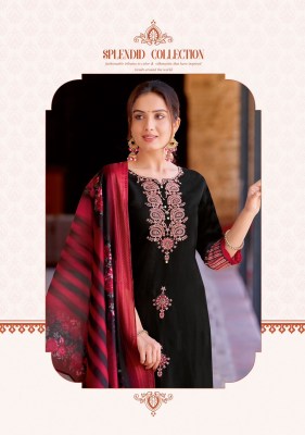 Heritage by Kadlee thread work designer readymade suit catalogue at affordable rate readymade suit catalogs