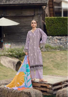 Hermitage Shop Maham Edition 2 Unstitched Pure Jam Satin Top with Digital Print And New Concept Sleeves  Viscose Rayon Bottom  Original Pure Muslin Ha kurtis catalogs