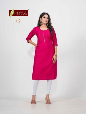 Hetvi Aarushi Dobby Fabric Designer Kurti kurtis catalogs