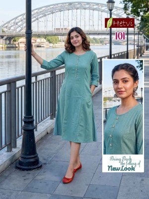 Hetvi Kritva Umbrella Style Viving Kurti Collection kurtis catalogs