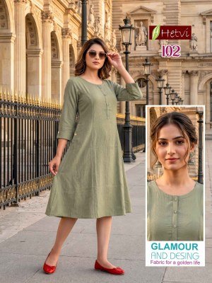 Hetvi Kritva Umbrella Style Viving Kurti Collection kurtis catalogs