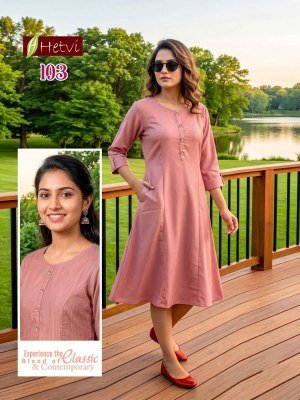 Hetvi Kritva Umbrella Style Viving Kurti Collection kurtis catalogs