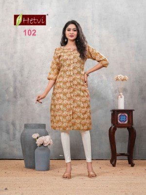 Hetvi Miraya New Launch Digital Print Kurti Set with Shifali Work kurtis catalogs