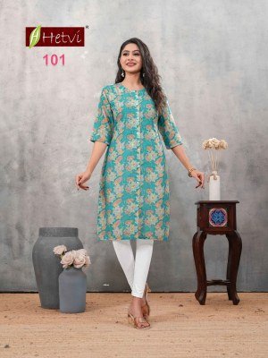 Hetvi Miraya New Launch Digital Print Kurti Set with Shifali Work kurtis catalogs