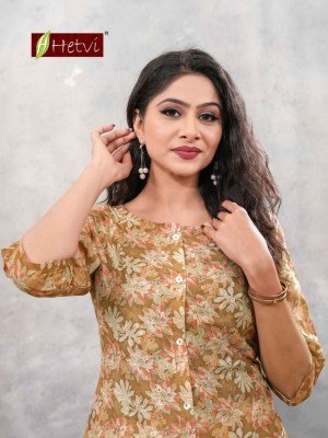 Hetvi Miraya New Launch Digital Print Kurti Set with Shifali Work kurtis catalogs