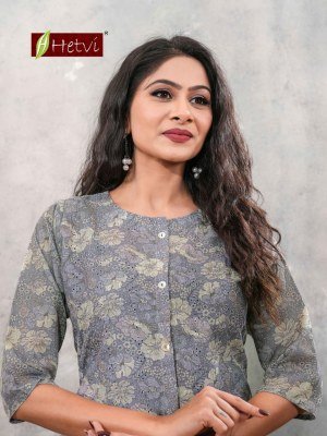 Hetvi Miraya New Launch Digital Print Kurti Set with Shifali Work kurtis catalogs
