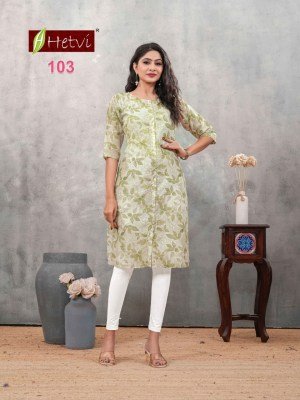 Hetvi Miraya New Launch Digital Print Kurti Set with Shifali Work kurtis catalogs