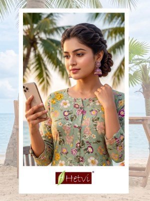 Hetvi Priyanshi Cotton Flex Print Kurti kurtis catalogs