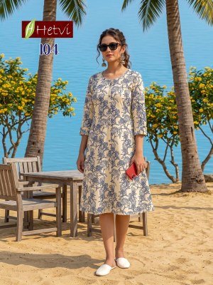 Hetvi Priyanshi Cotton Flex Print Kurti kurtis catalogs