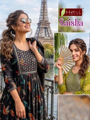 Hetvi Saisha Milano Print Umbrella Kurti 
