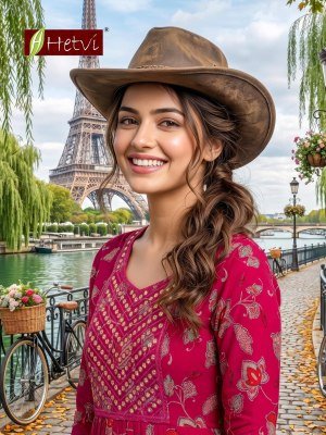 Hetvi Saisha Milano Print Umbrella Kurti kurtis catalogs
