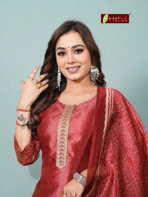 Hetvi Sanskruti Silk Suit with Digital Dupatta kurti pant with dupatta Catalogs