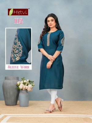 Hetvi Tanu Berlin Fabric Designer Kurti kurtis catalogs